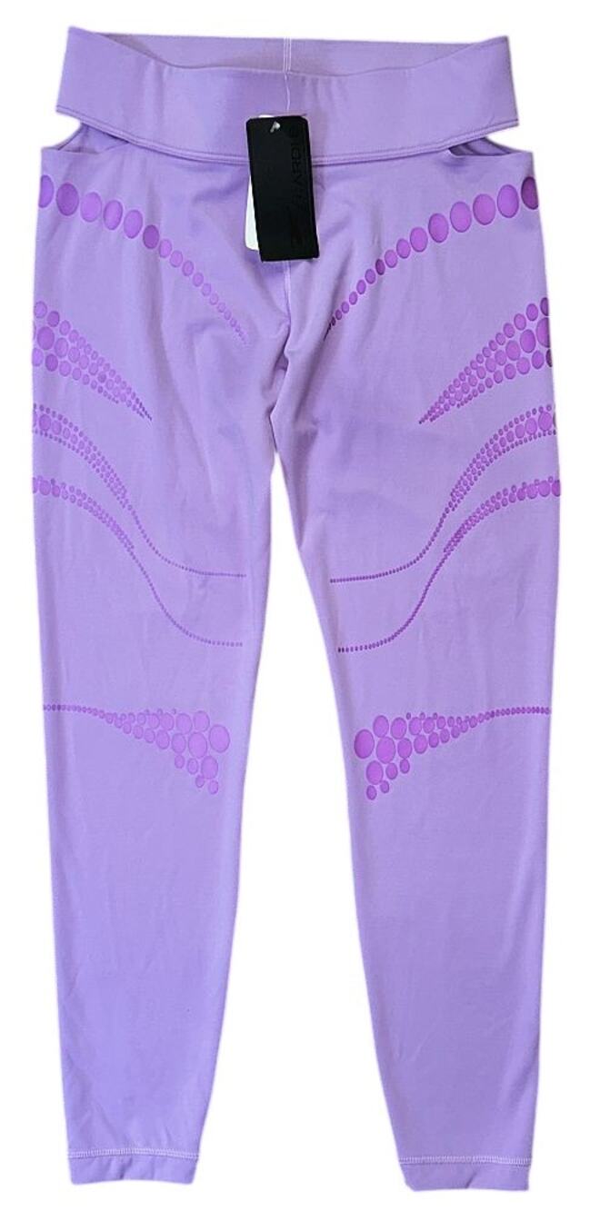 NWT Reebok X Cardi B High-Rise Purple Leggings Large